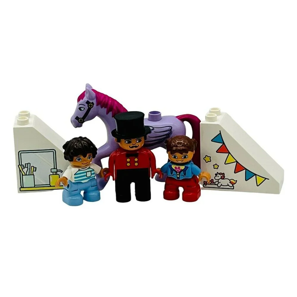Lego Duplo Circus Ringmaster Unicorn Children Bathroom‎ Lot of 6